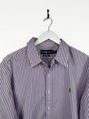 Camicia Ralph Lauren viola a righe (25ca19) - XXL