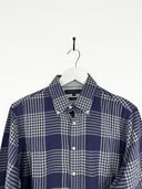 Camicia blu a quadri Tommy Hilfiger (25ca23) - S