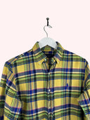 Camicia Ralph Lauren gialla a quadri (25ca35) - S