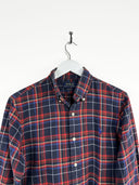 Camicia Ralph Lauren blu scozzese (25ca36) - S