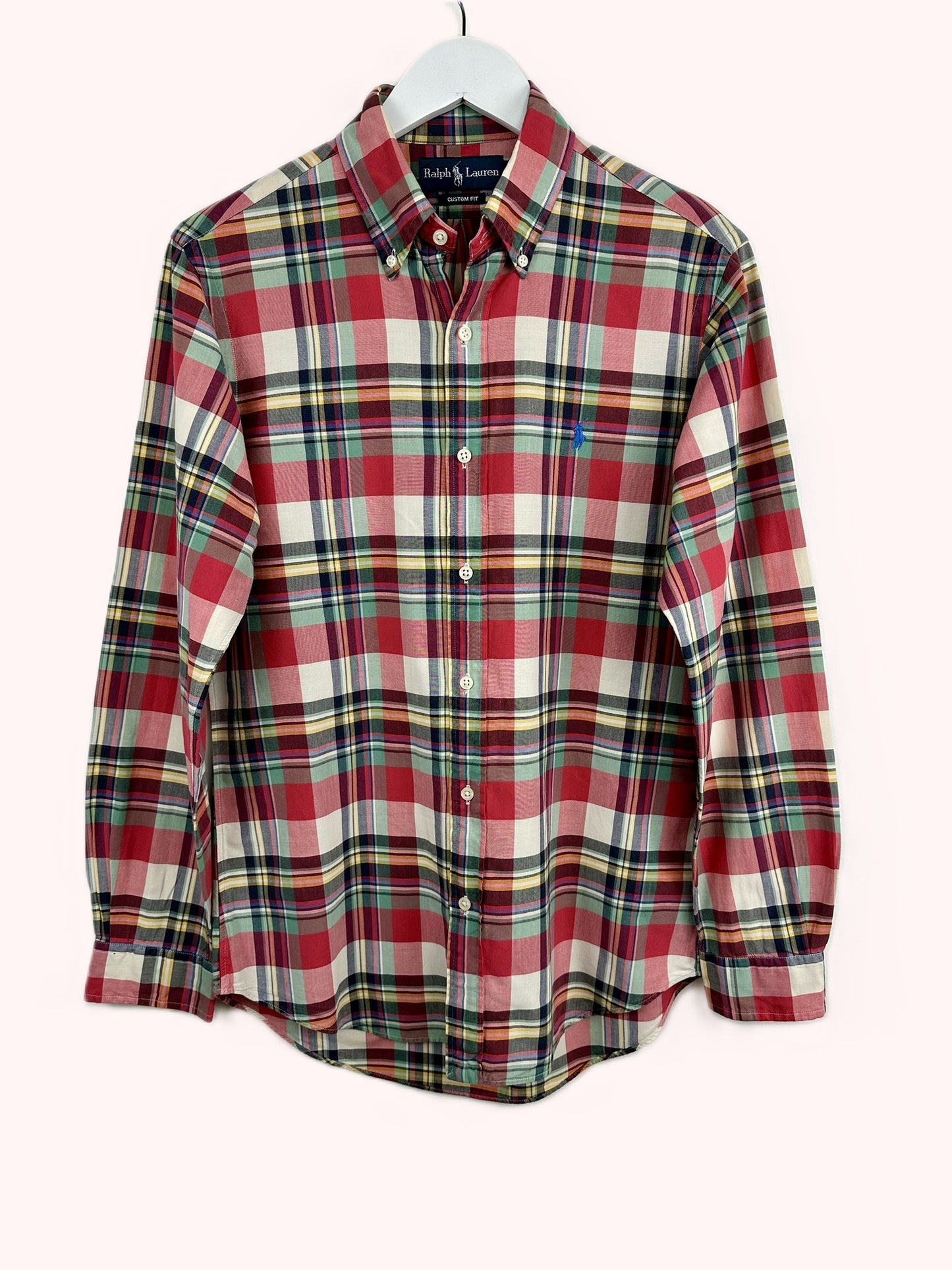 Camicia Ralph Lauren a quadri rosa (25ca39) - S