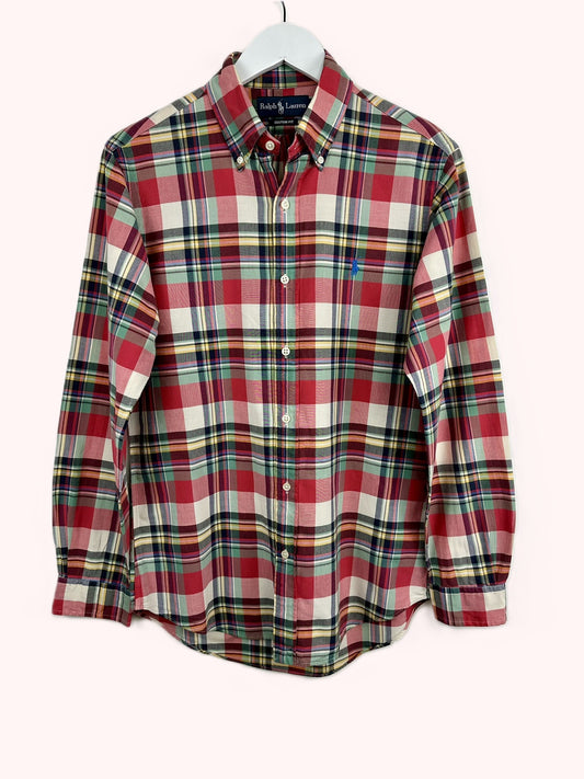 Camicia Ralph Lauren a quadri rosa (25ca39) - S