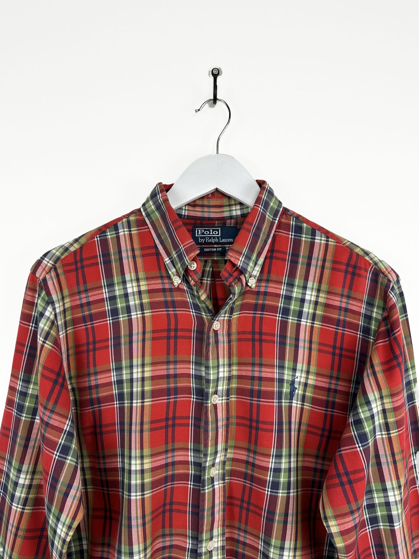Camicia Ralph Lauren rossa scozzese (25ca40) - M