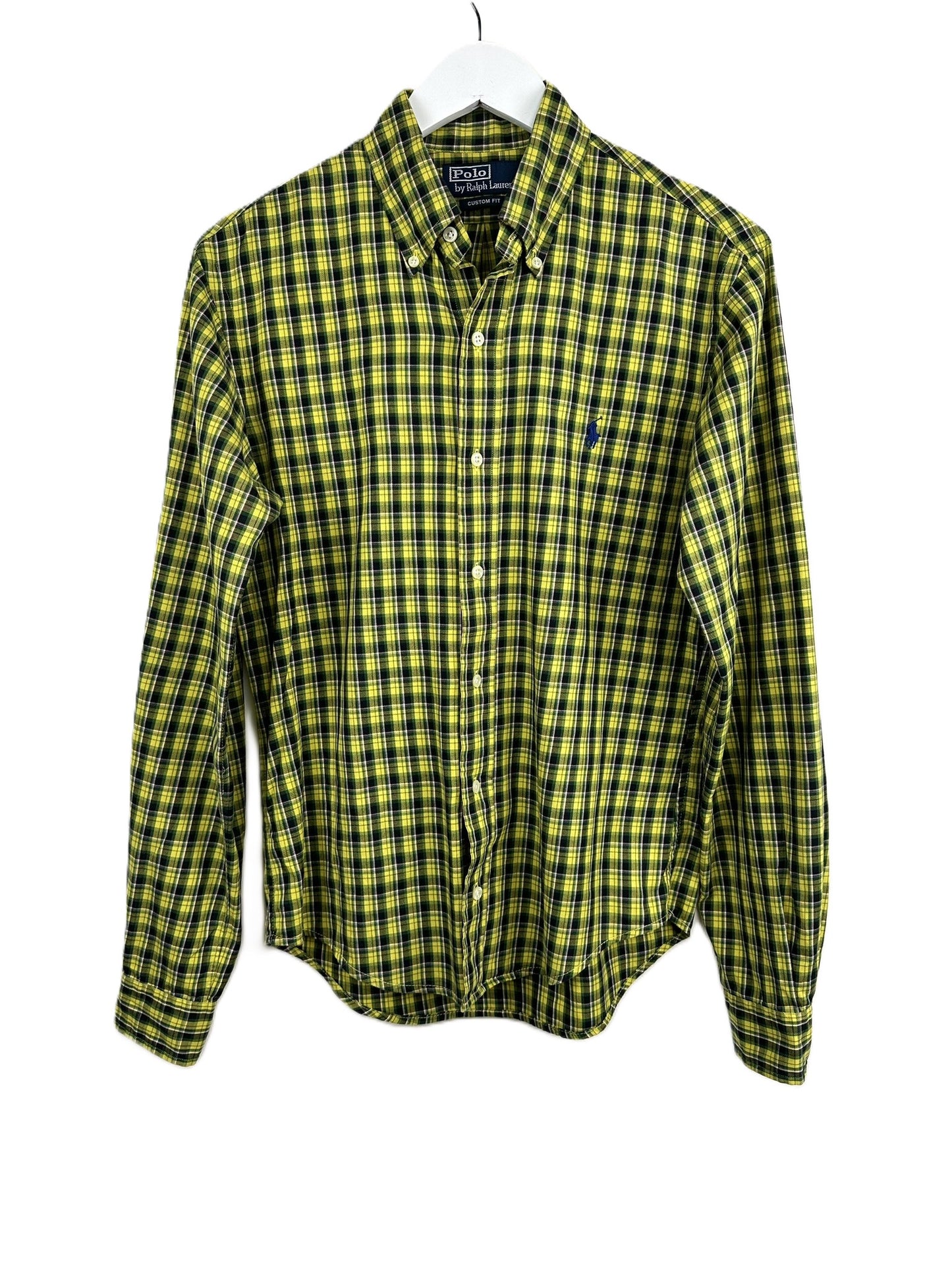 Camicia Ralph Lauren gialla a quadri (25ca42) - S
