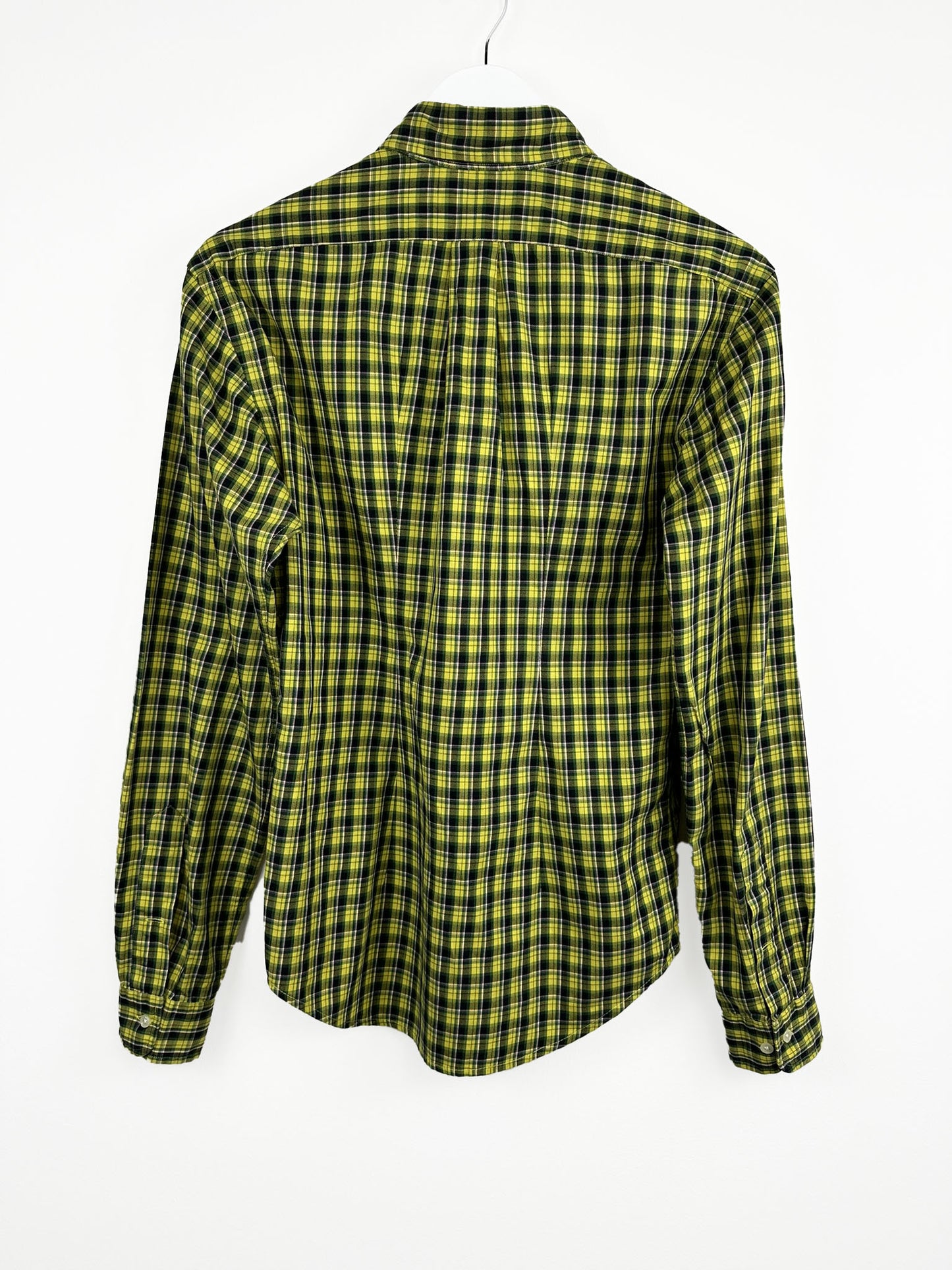 Camicia Ralph Lauren gialla a quadri (25ca42) - S