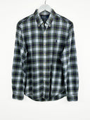 Camicia Ralph Lauren verde bianca (25ca45) - L