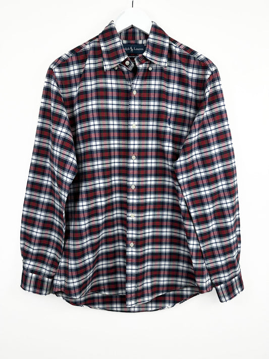 Camicia Ralph Lauren blu rossa a quadri (25ca48) - M