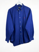 Camicia Ralph Lauren blu elettrico (25ca50) - L