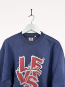 Felpa blu Levi's 00s - L