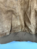 Bomber in camoscio donna - M