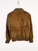 Bomber in camoscio donna - M