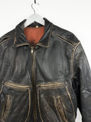 Bomb Boogie bomber in pelle 90s (25g133) - L