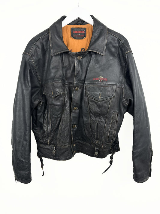 Bomboogie Leather jacket 90s (25g136) -M
