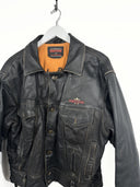 Bomb Boogie Leather jacket 90s (25g136) -M