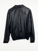 Giacca in pelle blu Trussardi (25g145) - L