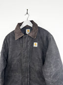 Carhartt Detroit black jacket made in USA (25g148) - S