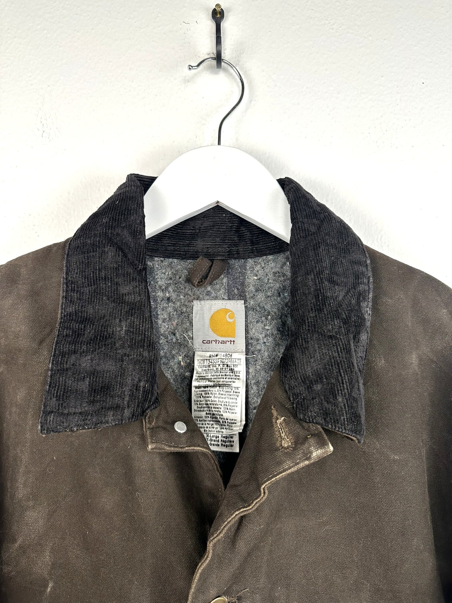 Carhartt green jacket (25g149) - XL