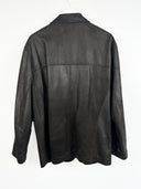 Giacca in pelle marrone (25g152) - L