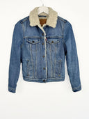 Giacca Levi's sherpa blu donna (25g168) - XS