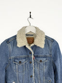Giacca Levi's sherpa blu donna (25g168) - XS