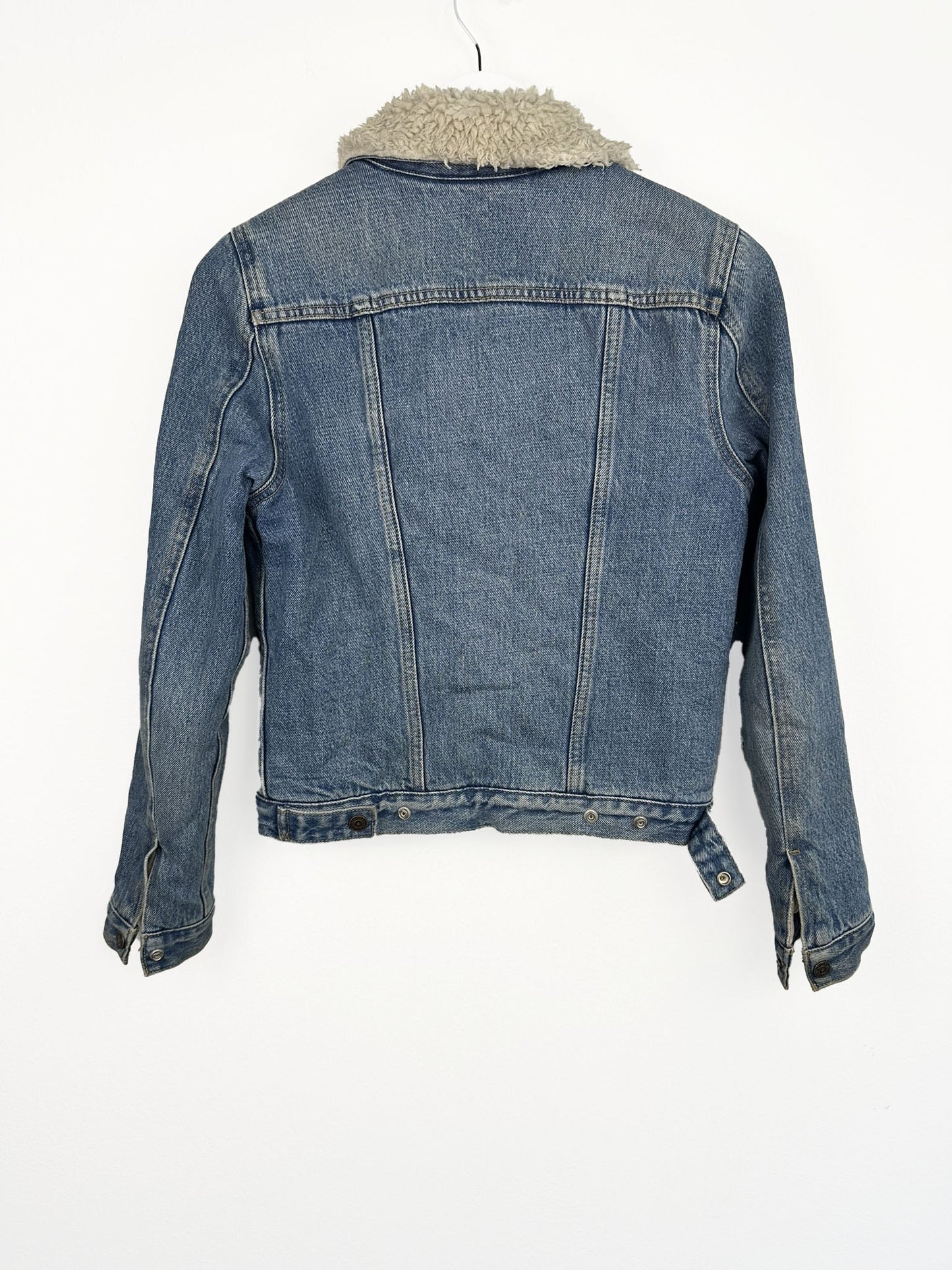 Giacca Levi's sherpa blu donna (25g169) - XS