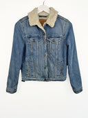 Giacca Levi's sherpa blu donna (25g169) - XS