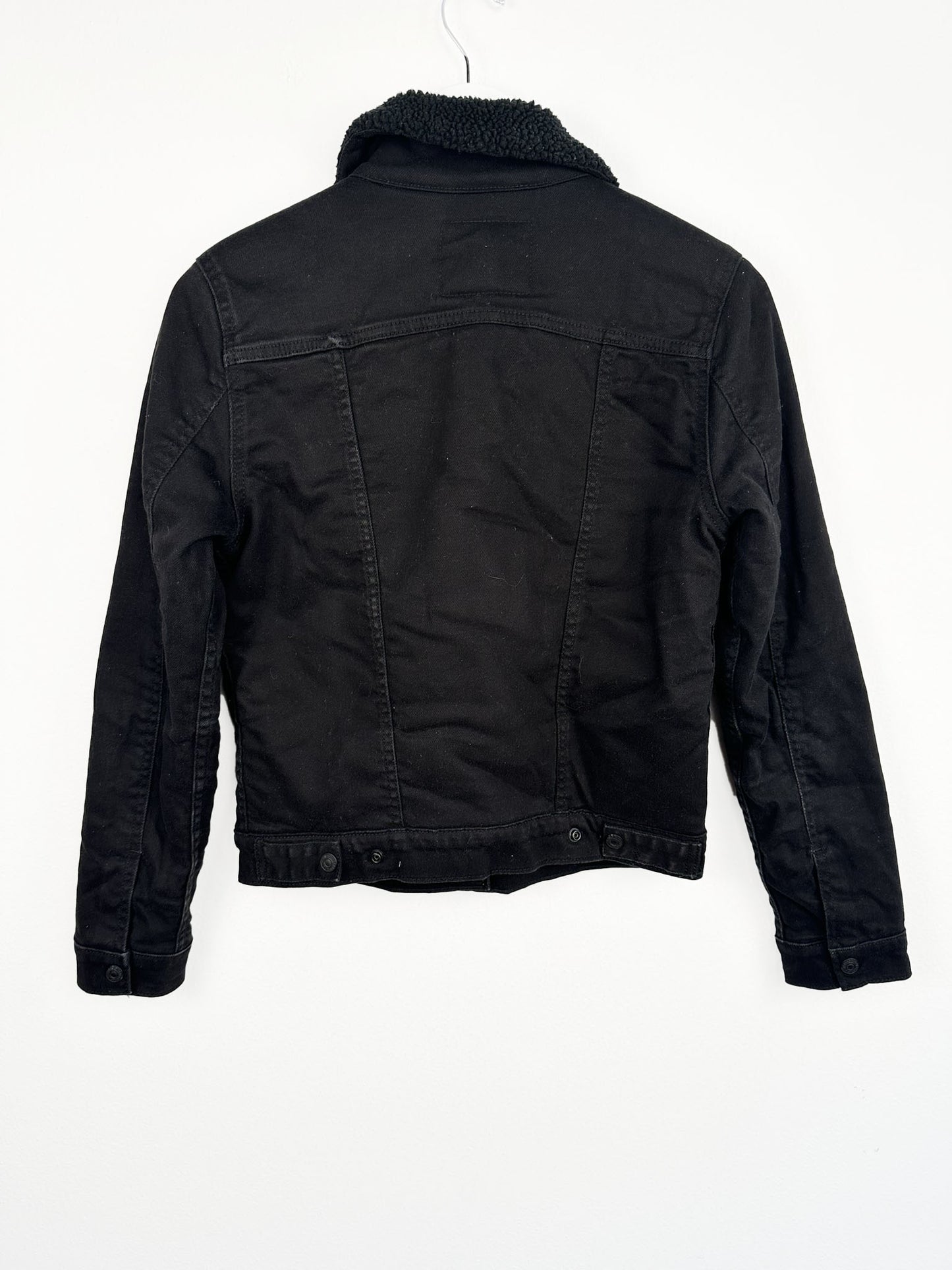 Giacca Levi's sherpa nera donna (25g173) - S