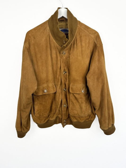Giacca in camoscio 90s (25g175) - M