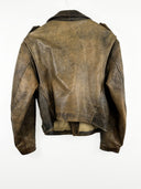 Giacca in pelle Alan Gordon crop unisex (25g181) - S