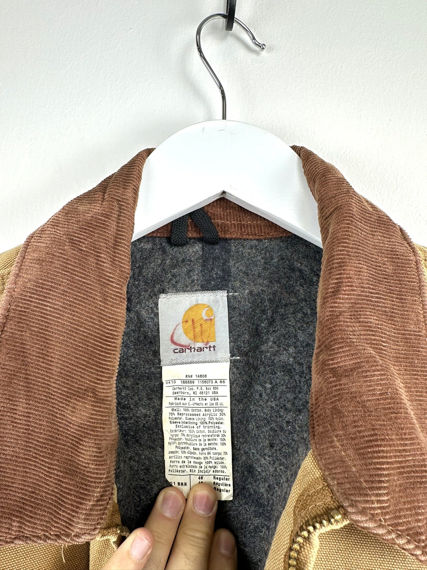 Giacca Carhartt Detroit Made in Usa (25g185) - M