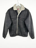 Giacca Levi's sherpa grigia Made in Usa (25g189) - S