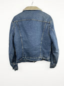 Giacca Levi's sherpa blu Made in Usa (25g188) - M