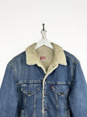 Giacca Levi's sherpa blu Made in Usa (25g188) - M