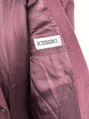 Blazer Iceberg bordeaux in lana (25c222) - M