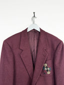 Blazer Iceberg bordeaux in lana (25c222) - M