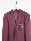Blazer Iceberg bordeaux in lana (25c222) - M