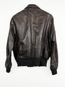 Bomber in pelle Schott marrone (25g235) - S