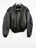 Giacca in pelle Schott marrone scuro  (25g251) - XXL /54