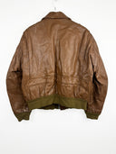 Giacca in pelle Schott cognac 80s (25g252) - M