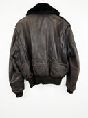 Giacca in pelle Schott marrone 90s (25g255) - L
