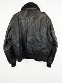 Giacca in pelle Schott con pelo (25g257) - L