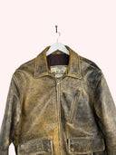 Giacca in pelle Alan Gordon marrone (25g259) - L