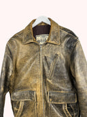Giacca in pelle Alan Gordon marrone (25g259) - L