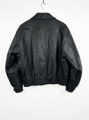 Giacca in pelle nera (25g260) - M