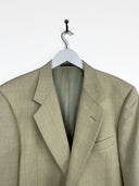 Blazer giallo senape Valentino in lana (25g263) - S