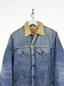 Giacca sherpa Levi's blu (25g270) - L