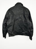 Giacca in pelle nera (25g275) - L