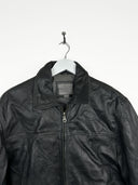 Giacca in pelle nera (25g275) - L