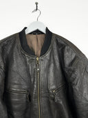 Bomber in pelle aviator 90s (25g277) - M/L