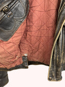 Giacca in pelle Fly Jacket marrone  80s (25g281) - S
